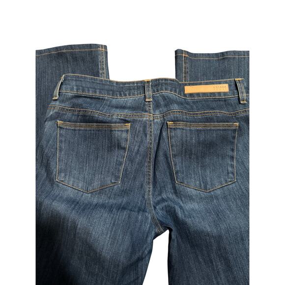 Escada Sport Women's Bootcut Jeans, Size 40 Italian (34" Waist), Made In Italy - Picture 4 of 7